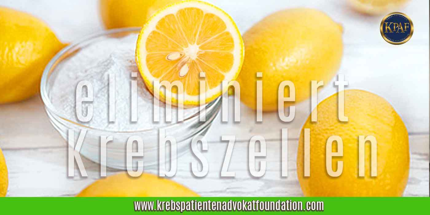 Zitrone + Natron = Krebszellen Killer